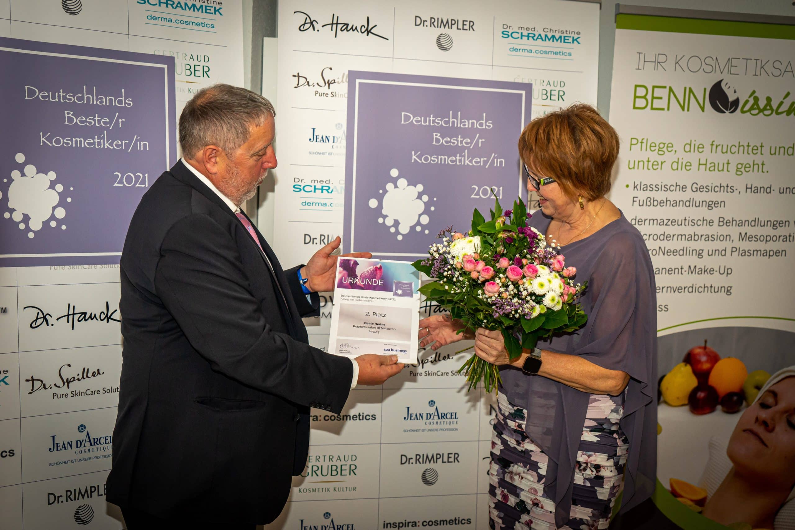 Preisverleihung Beste Kosmetikerin Deutschlands