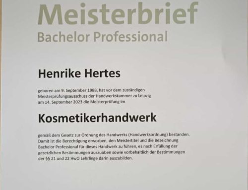 Seit 19.09.2023 sind wir (wieder) ein Meisterbetrieb!